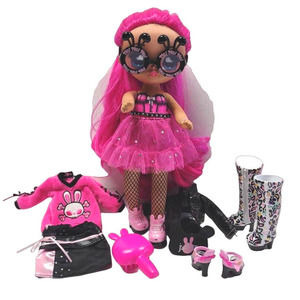 Na Na Na Ultimate Surprise Black Bunny Alex Heart Teen Fashion Doll Kids Toy